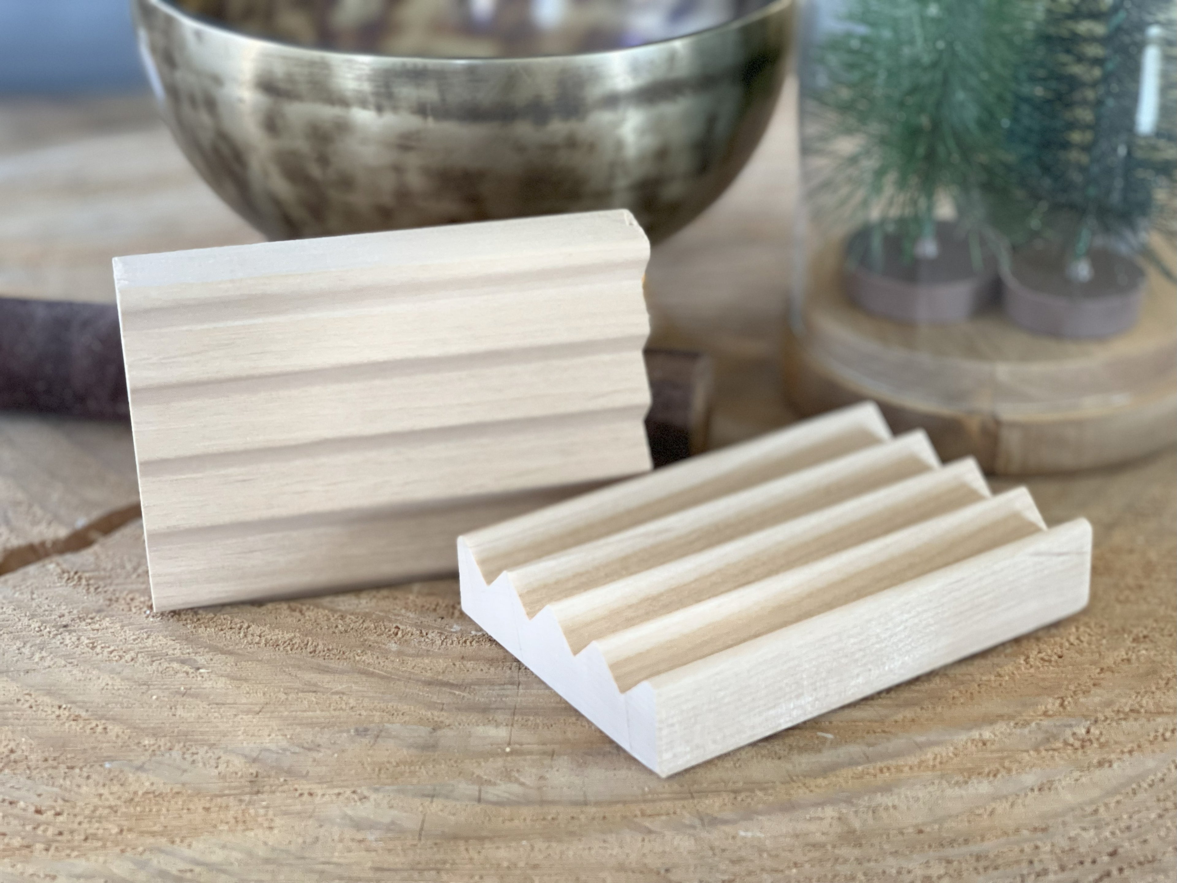 Alder Wood Soap Dish